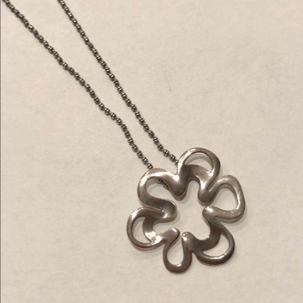 Retired Silpada Sterling Necklace. 16 inch length